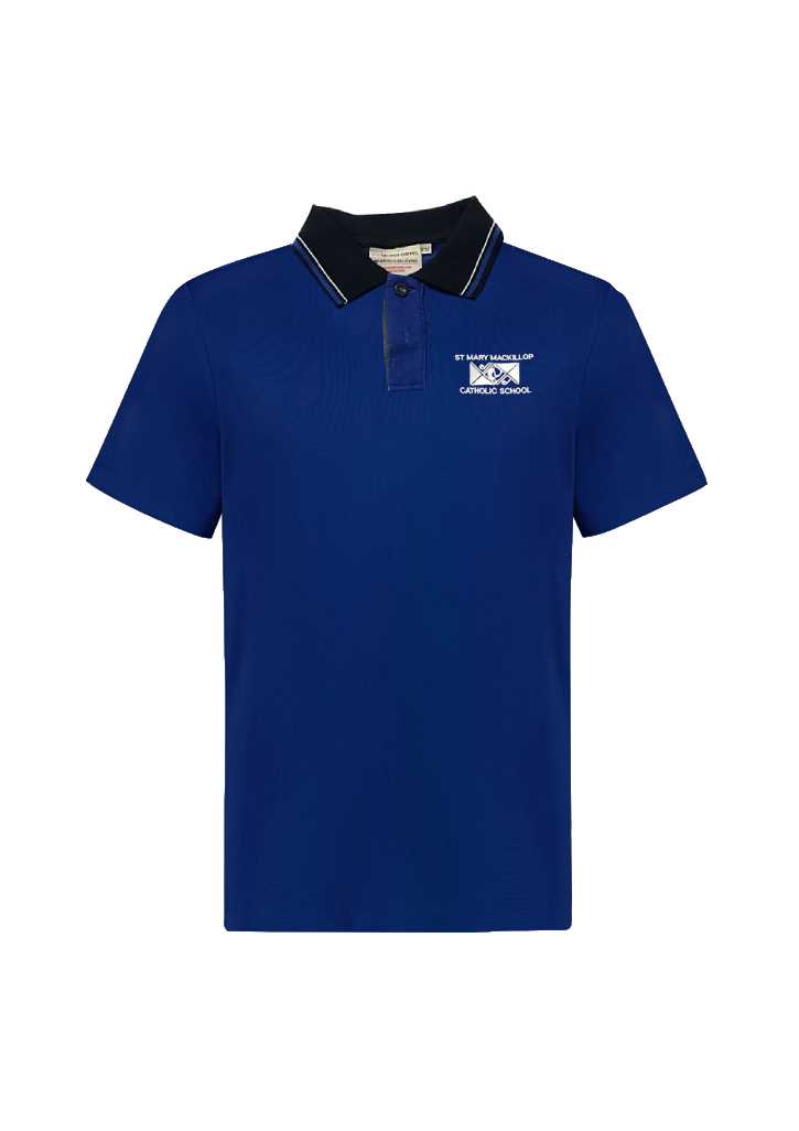 St Mary MacKillop Short Sleeve Polo Royal